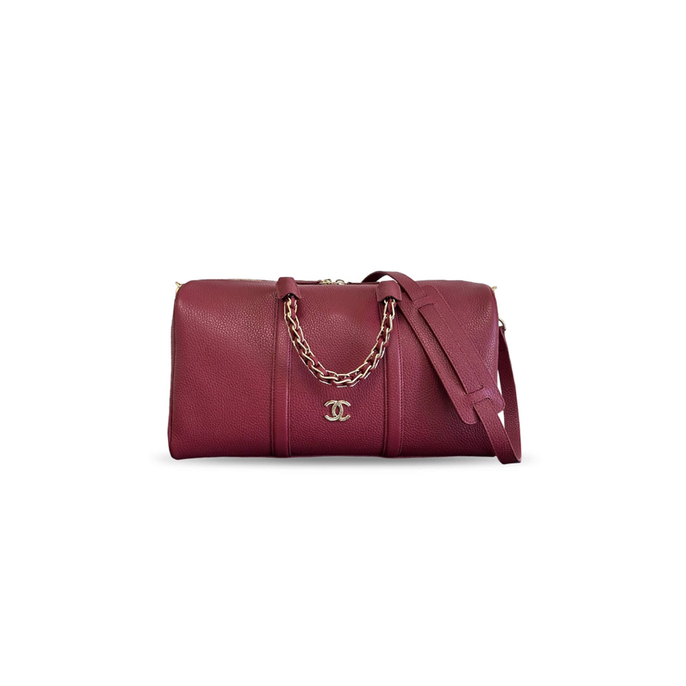 CHANEL MASTER BOSTON BOWLING BAG (40*21*19cm)